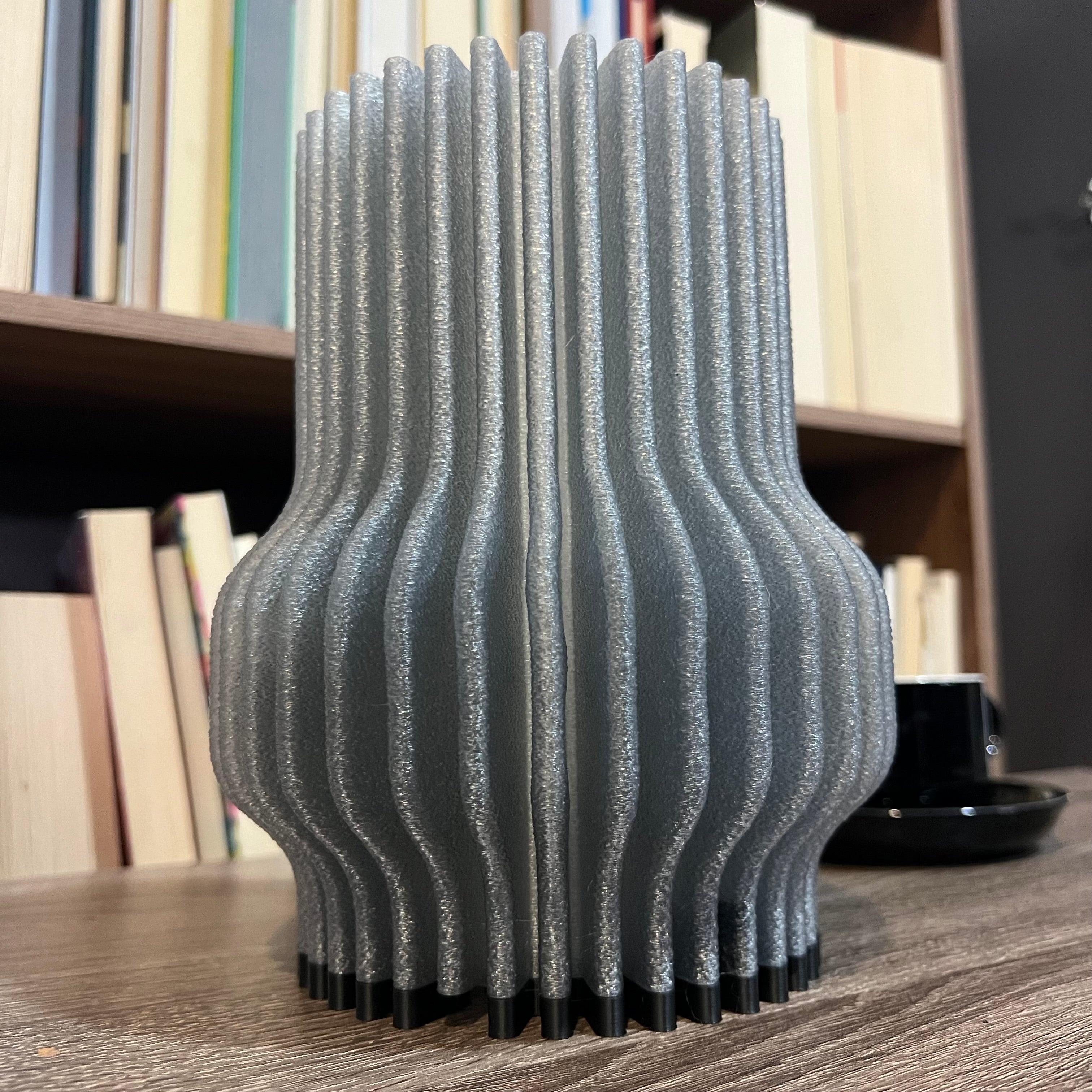 Lampara Tubular Moderna Ranurada