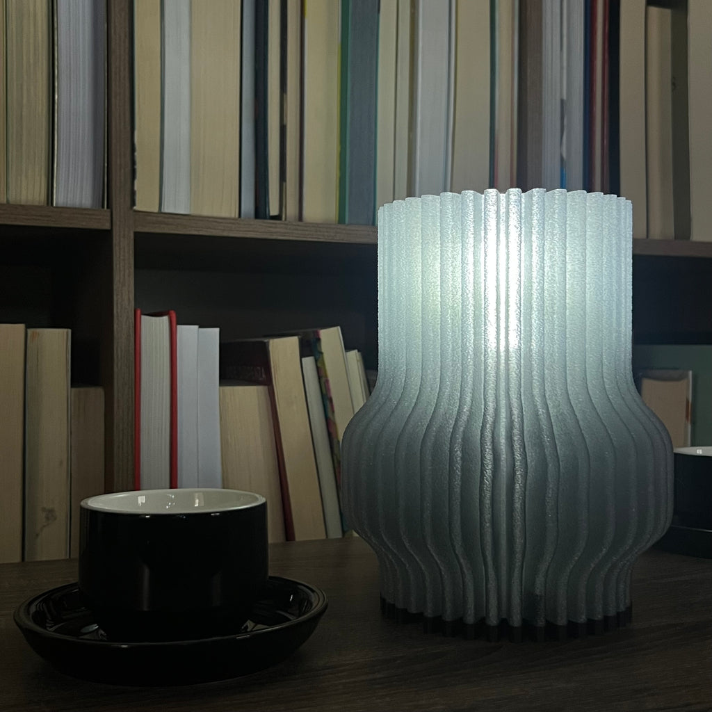 Lampara Tubular Moderna Ranurada