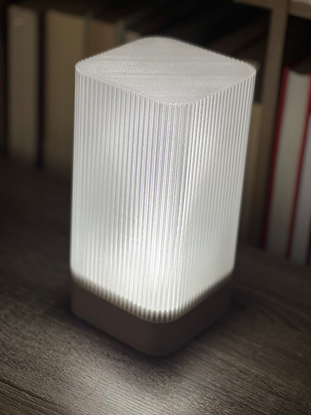Lampara Rectangular Traslucida de Lobby Setentero